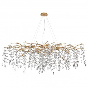 ODEON LIGHT 4969/14 HALL ODL24 521 античн.бронза/алюмин./хрусталь Люстра G9 14x40W DELICA 89