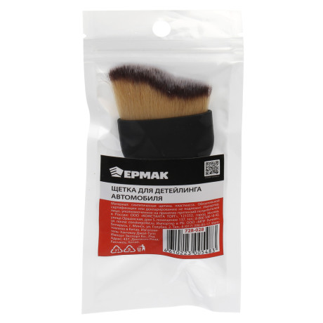 ЕРМАК Щетка для детейлинга автомобиля, 1 шт