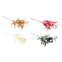 LADECOR Ветка искусственная, 85 см, пластик, ткань, проволока, 4 цвета