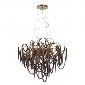 ODEON LIGHT 5066/12 HALL ODL24 397 античн.бронза/коричневый/мет/мет Люстра G9 12x40W CHAINY 91