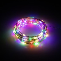 Intro Holiday Гирлянда- нить 10м 100microLED разноцвет. 3xR06(AA) не в комплекте IP20 INNR-02M 60442