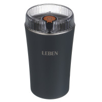 LEBEN Кофемолка 200Вт, загрузка 65г, пластик, металл