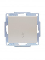 Lezard VESNA мех. выкл. СУ 1 кл. 10А (проходн.) перламутр (корп. ABS)  742-3088-105