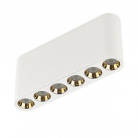 ODEON LIGHT 7091/15CL HIGHTECH ODL25 399 Люстра белый/мет./акрил IP20 LED 15W 3000K 220V SMALL