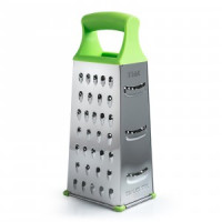 Терка четырехгранная h=22,3см нерж. сталь, ручка пластик TR-21914 TalleR