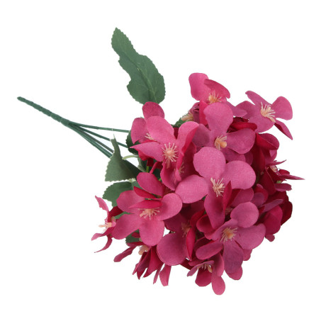 LADECOR Букет искусственных цветов, бегония, 29-30 см, пластик, 4 цвета