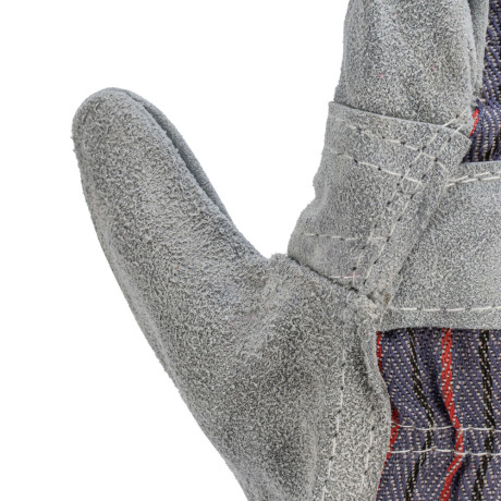 Перчатки спилковые комбинированные,