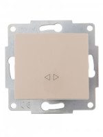 Lezard KARINA мех. выкл. СУ 1 кл. 10А (промежут.) крем (корп. ABS) 707-0388-107