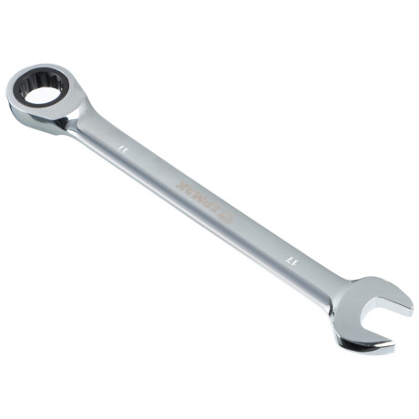 ЕРМАК Ключ комбинированный трещоточный, 17мм