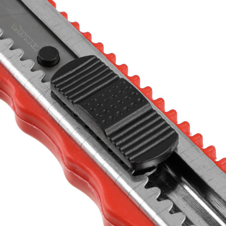 ЕРМАК Нож универсальный 18мм, метал.направ., Autolock, пластик, блистер