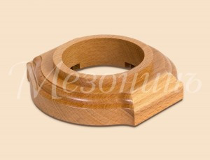 МЕЗОНИНЪ Рамка дерев. 1 мест. "Элегант" , без тонировки GE70701-00