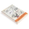 Скетчбук А5 (альбом) 80 листов, крем.бумага, 7БЦ, глянц. ламинация, блок 80 г/м2, спираль, в ассорти