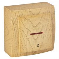 Nilson выкл. 1 кл. ОУ (инд.) (проходной), Themis, клён 26281008