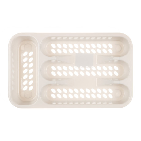 VETTA Лоток для столовых приборов, 4 секций, пластик, 33х19,5х4,5см, "Кантри" арт. 4845