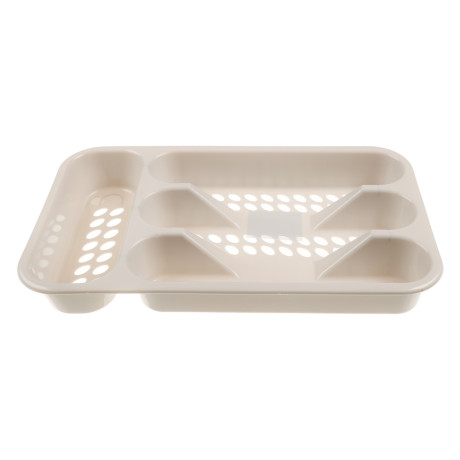 VETTA Лоток для столовых приборов, 4 секций, пластик, 33х19,5х4,5см, "Кантри" арт. 4845