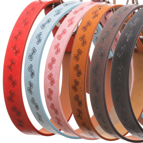 Ошейник 52*2,5 см полиуритан с рисунком МИКС NA2617 (480