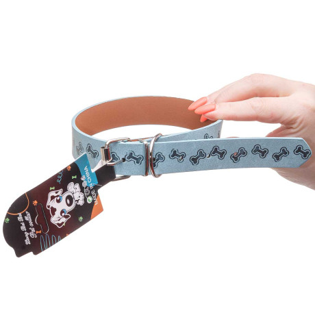 Ошейник 52*2,5 см полиуритан с рисунком МИКС NA2617 (480