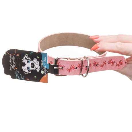 Ошейник 52*2,5 см полиуритан с рисунком МИКС NA2617 (480