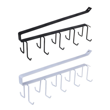 Вешалка подвесная на полку тм VETTA, 10 крючков, 26х7см, металл