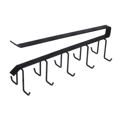 Вешалка подвесная на полку тм VETTA, 10 крючков, 26х7см, металл