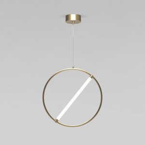 Eurosvet св-к подвесной 294lm 370х370х1500 металл бронза Element 90281/1 a061417