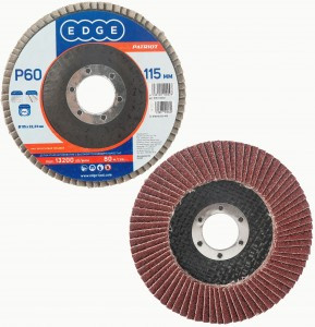 PATRIOT Круг лепестковый торцевой Edge by 115мм*22,23мм*P60, 819010002