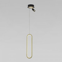 EUROSVET Св-к подвес. 17.1W 420K 1102lm 140x1100 черн зол. 90269/1 Умный дом a060633