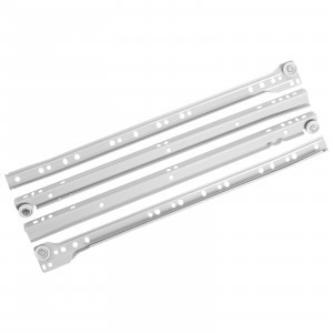 Направляющие роликовые 400/0,8 мм серый (комплект 2шт, цена за комплект) (25) StahlBuro