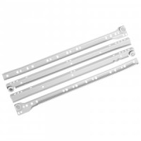 Направляющие роликовые 400/0,8 мм серый (комплект 2шт, цена за комплект) (25) StahlBuro