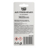 NEW GALAXY Ароматизатор подвесной Автопарфюм, по мотивам Million, 5 мл