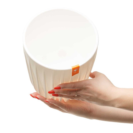 Горшок "СИГМА" 4,5л Белый СИ19-10 Ливингрин