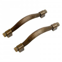 Ручка-скоба мебельная мет 96 C2518-96 AB состар. бронза 2шт (цена за пару (20,200) StahlBuro