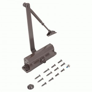 NOTEDO Доводчик дверной  DC-090 BROWN до 90 кг корич. (10)