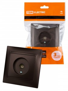 TDM ЛАМА роз. СУ TV простая (0-2400МГц, мама) шоколад (10!) SQ1815-0517