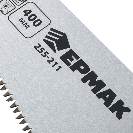 ЕРМАК Ножовка по дереву "Средний зуб 3D" 400мм