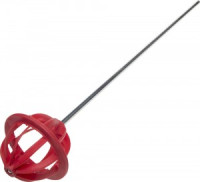 Миксер ЗУБР "МАСТЕР" ГЛОБУС пластмассовый, для красок, 82х80х400мм