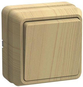 IEK ОКТАВА выкл. ОУ 1 кл. 10А сосна (корпус ABS) ВС20-1-0-ОС