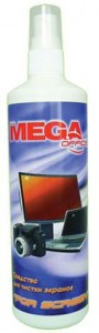 Аксессуары к компьютеру Спрей д/чистки экранов MEGAoffice "For Screen", 250мл 127651