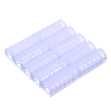 Набор бигуди ЮНИLOOK 10шт, пластик, 6,8х2,5см, 4 цвета, ACS-75