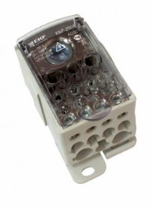 EKF Блок распределительный (КРОСС) крепеж на монтажную панель и DIN рейку  КБР-250 A  plc-kbr250