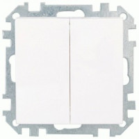 Bylectrica СТИЛЬ мех. 2 кл. выкл. безвинт. зажим, белый (С510-539)