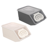 Контейнер для овощей, пластик, 7,6л, 32,3-22-14,8см