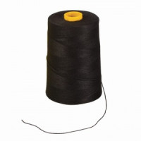 Нить лавсановая д/прошивки документов, ЧЕРНАЯ, диаметр 1 мм, длина 1000 м, ЛШ 210ч, BRAUBERG, 603771