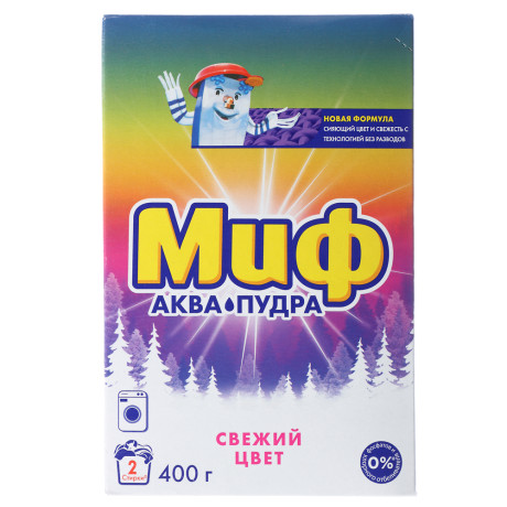 Стиральный порошок МИФ Автомат 3в1 Свежий цвет к/у 400г