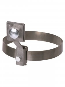 TDM Держатель хомут 10-200мм нержавеющая сталь,с выносом для прута 6-10мм,стальной зажим SQ2402-3182