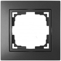 Bylectrica УЮТ рамка 1 мест., черный графит, (ЮЛИГ.735212.275-40 черный графит)
