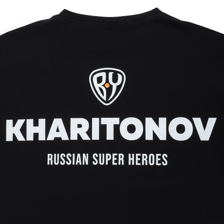 BY KHARITONOV Футболка мужская, хлопок, цвет черный, размер XL