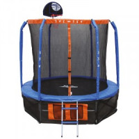 Батут 14' с сеткой, лесенкой и баскетбольным кольцом, BS-14FT-3 10368