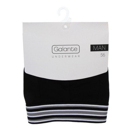 GALANTE Трусы-боксеры мужские с принтом р.56, 95%хлопок, 5%спандекс, разноцветные, НБ25-6