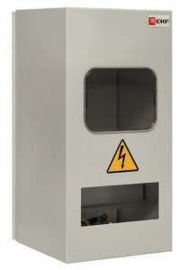 EKF PROxima щит (корпус) метал. ЩУРН 1/6 (БУР) (300х150х135мм) навесной, окно, IP31 mb23-1/6